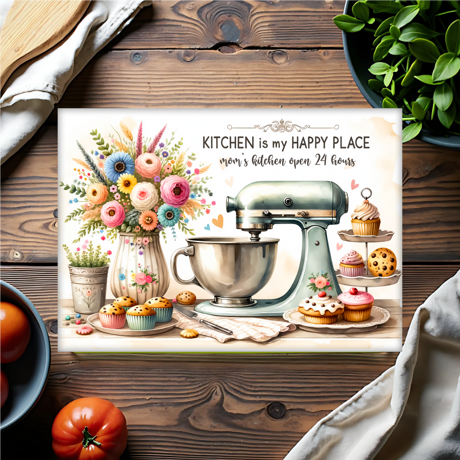 Sublimated Glass Cutting Board