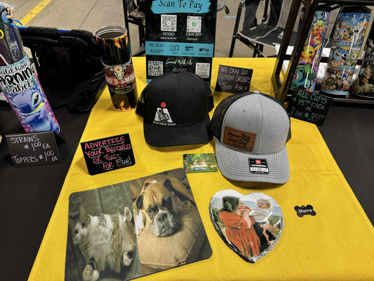 Custom Items At An Vendor Event