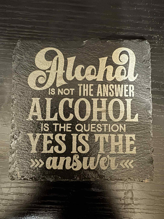 Alcohol Is not the answer