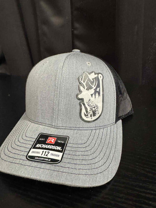 Outdoor Fishing Hook (Stealth Camo Patch)