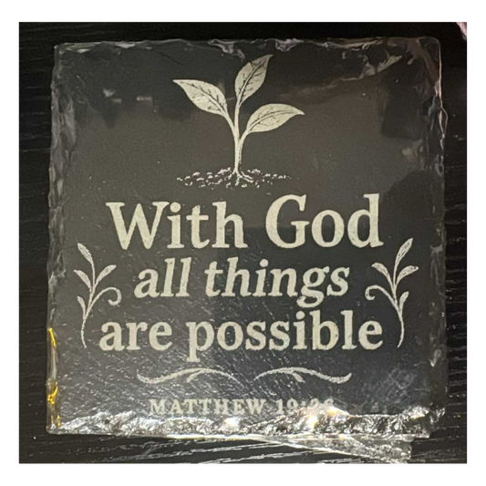 With God All Things Are Possible